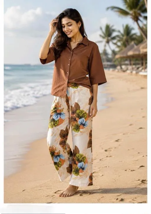 Shirt & Palazzo Set