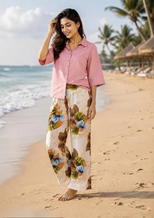 Shirt & Palazzo Set