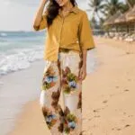 Shirt & Palazzo Set