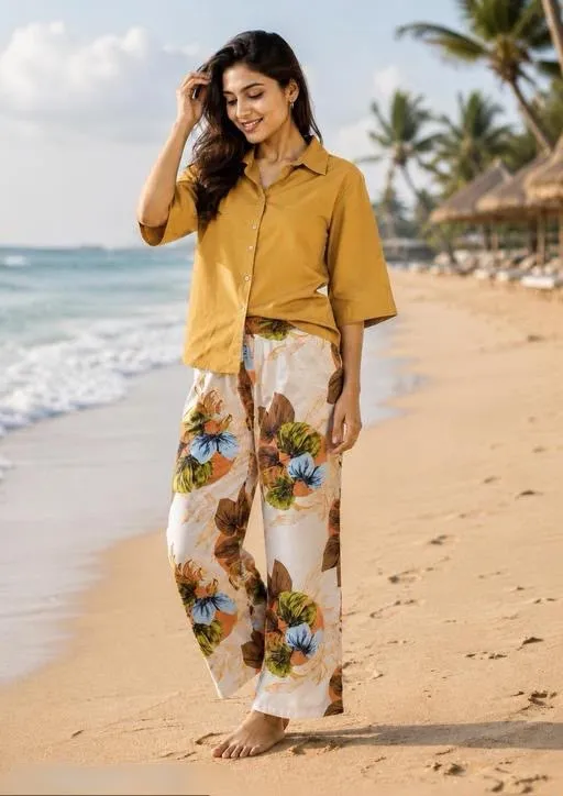 Shirt & Palazzo Set
