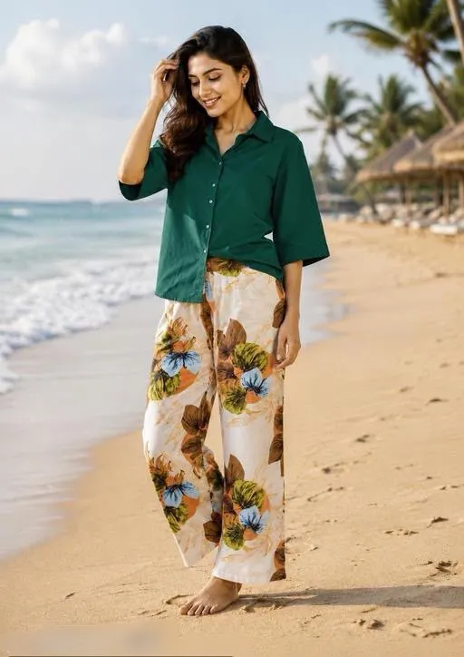 Shirt & Palazzo Set