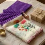 Cotton Linen Sarees - image 3