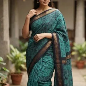 Sungudi Cotton Saree
