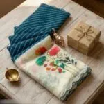 Cotton Linen Sarees - image 5