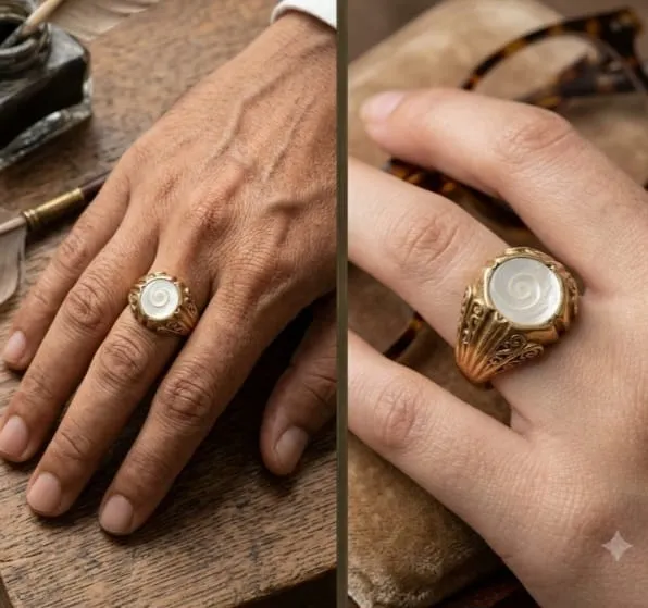 Panjalogam Impon Gomathi Chakra ring