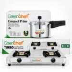 Greenchef Pressure Cooker & Gas Stove Combo Pack
