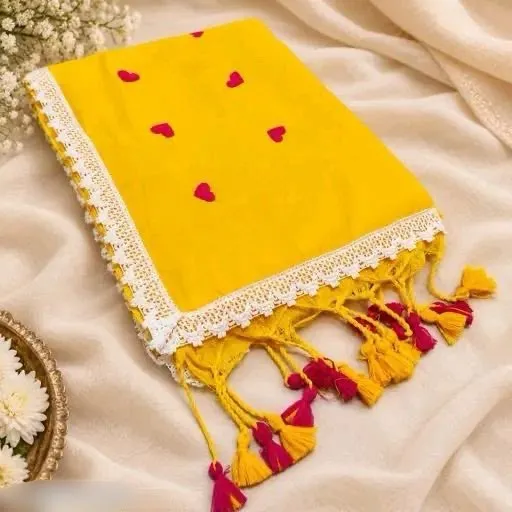 Embroidered Handloom Saree
