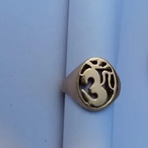 Panjalogam Impon Ring (Hindhu Om ) size - 14 to 28
