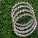 Bridal lotus bangle set - image 3