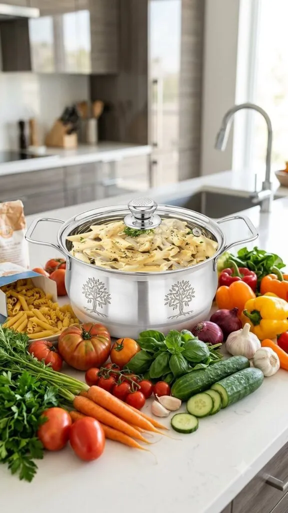 MEERA Vintage Dish / Casserole (24 cm) – Premium Stainless Steel