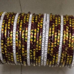 Deep Meroon Bangles