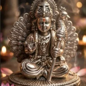 Murugar Statue (1-inch)