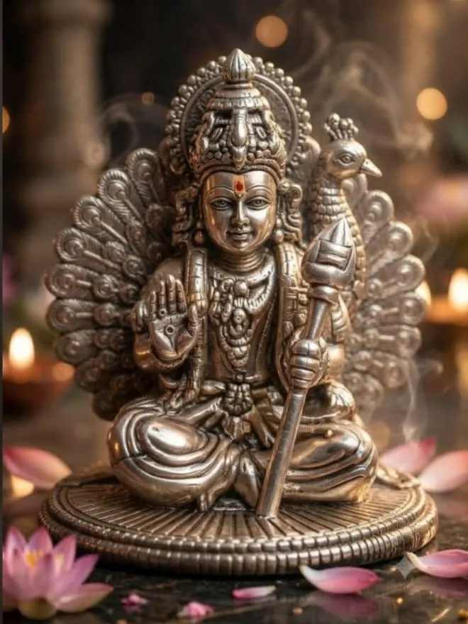 Murugar Statue (1-inch)