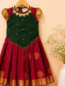 Pattu Pavadai (Fabric Soft Silk) 3years