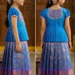 Pattu Pavadai (Fabric Soft Silk) 3years - image 2