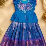 Pattu Pavadai (Fabric Soft Silk) 3years - image 4