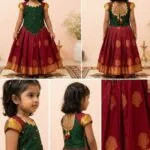 Pattu Pavadai (Fabric Soft Silk) 3years - image 4