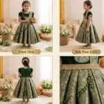 Pattu Pavadai (Fabric Soft Silk) 3years - image 2