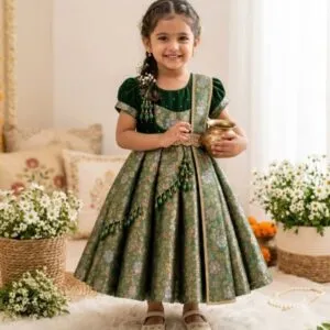 Pattu Pavadai (Fabric Soft Silk) 3years