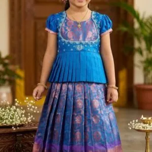 Pattu Pavadai (Fabric Soft Silk) 3years