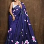 Gratitude Hand Print Saree