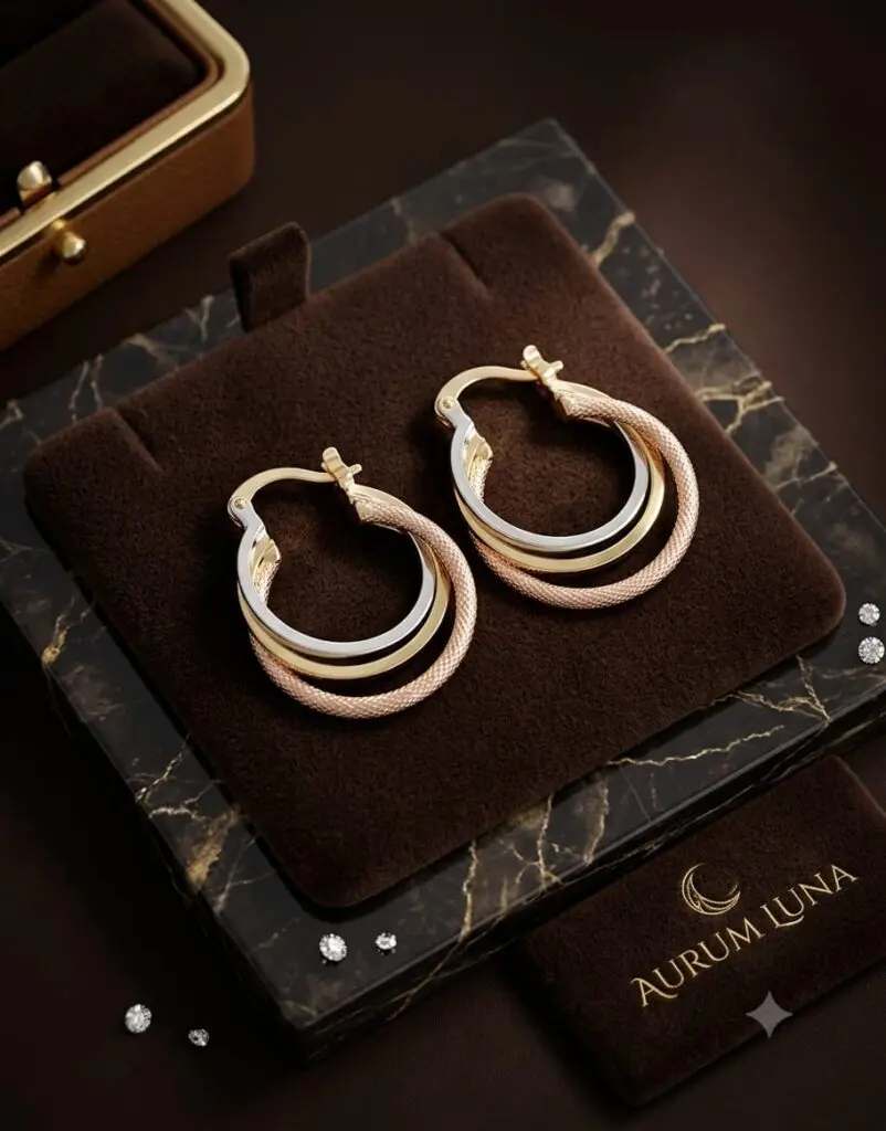 Rose Glod Earrings