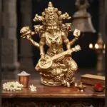 Sarasvathi Devi Statue (1-inch)