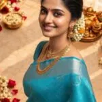 3D Embossed Saree (Karizma Silk) - image 4