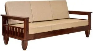 Teakwood sofa 3 seater
