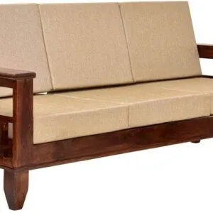 Teakwood sofa 3 seater