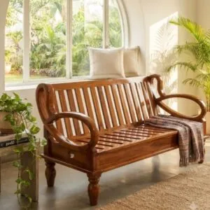 Handa Teak Wood 3 seater