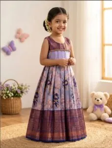 Pattu Pavadai (Fabric Soft Silk) 3years