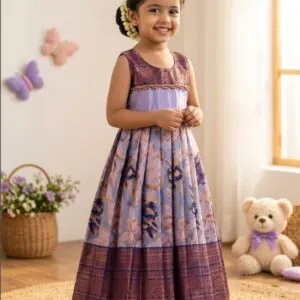 Pattu Pavadai (Fabric Soft Silk) 3years