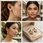 Stone Stud Earrings - image 4