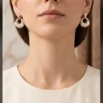 Stone Stud Earrings - image 3