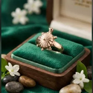 Panjalogam Impon Turtle Ring