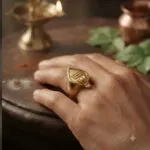 Panjalogam Impon Vel Ring - image 2