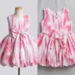 cotton balloon frock 6 to 9 month - image 2