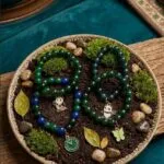 Green Black Beads (4Pie) - image 4