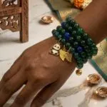 Green Black Beads (4Pie) - image 5