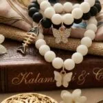 White & Black Braclets