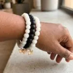 White & Black Braclets - image 3