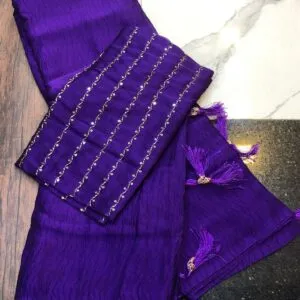Pure Crush Chiffon Material