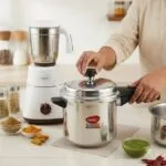 Pigeon Combo Pack ( Cookes ( 5lit – 3.5lit) & Mixer Grander) - image 3