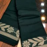 Soft Cotton Fabric Sarees - image 3