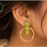 Stone Stud Earrings - image 5