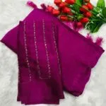 Plain Cruh Fabric - image 3