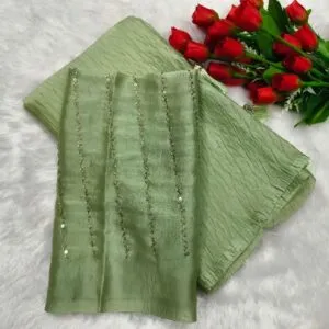 Plain Cruh Fabric