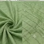 Plain Cruh Fabric - image 4