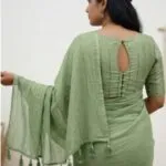 Plain Cruh Fabric - image 5